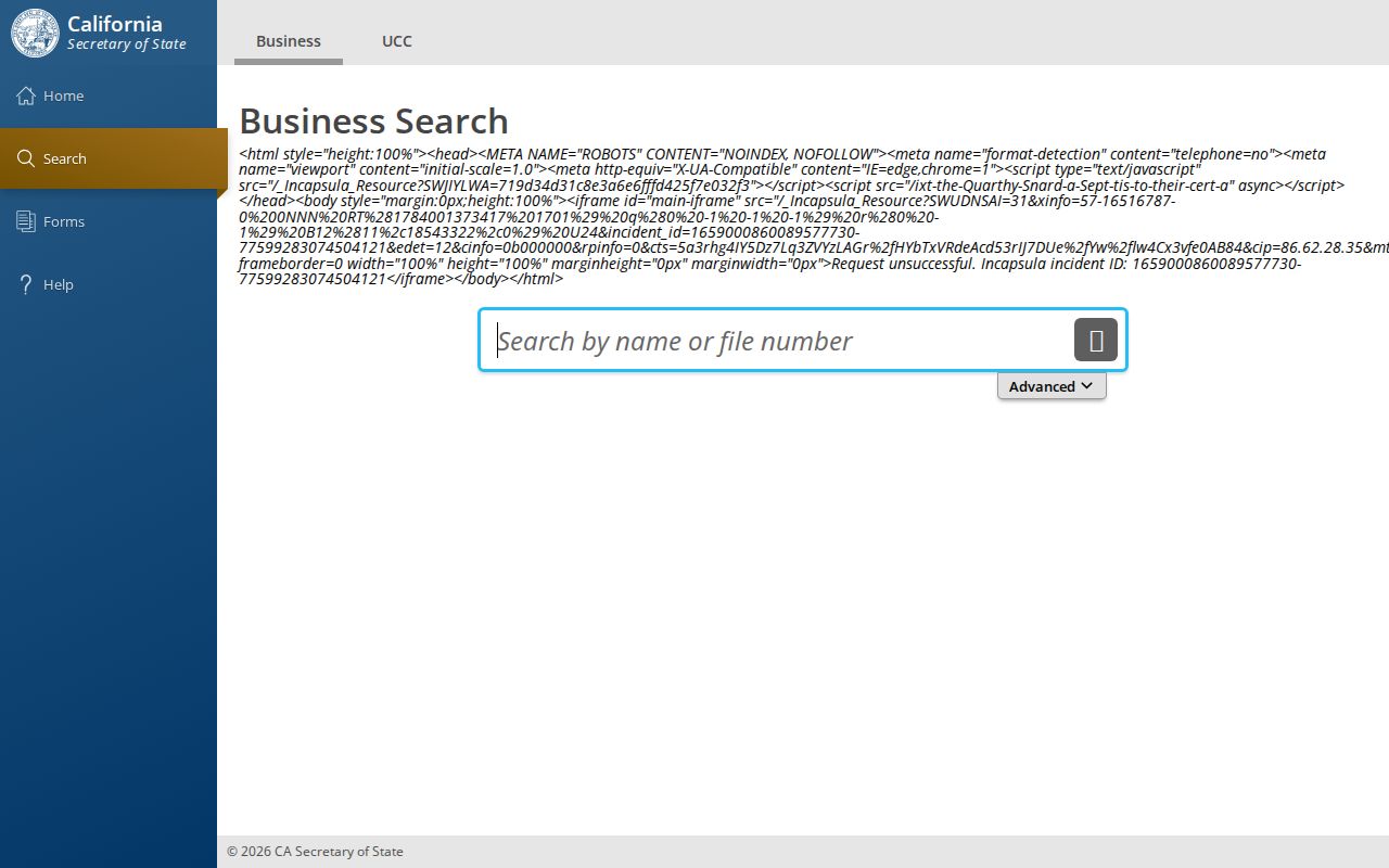 Aliso Viejo people directories California Secretary of State business search
