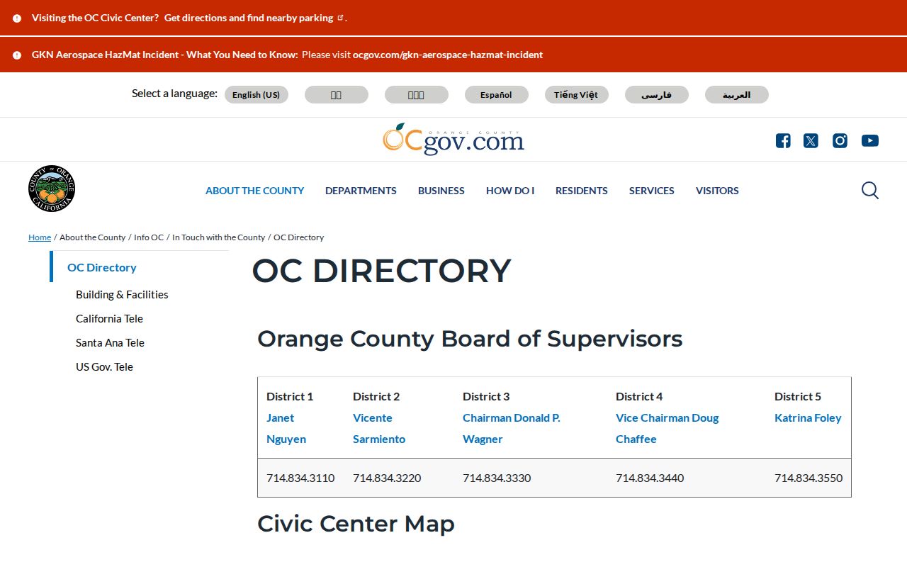 Aliso Viejo people directories Orange County office directory